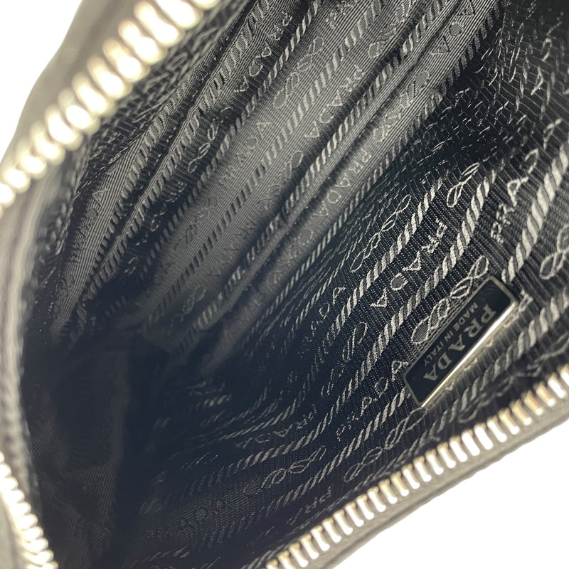 プラダ PRADA Re-Edition ショルダー 1BH204 ブラック ナイロン レディース ショルダーバッグ