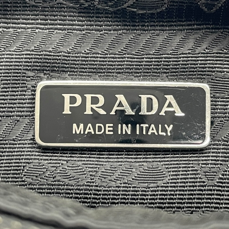 プラダ PRADA Re-Edition ショルダー 1BH204 ブラック ナイロン レディース ショルダーバッグ