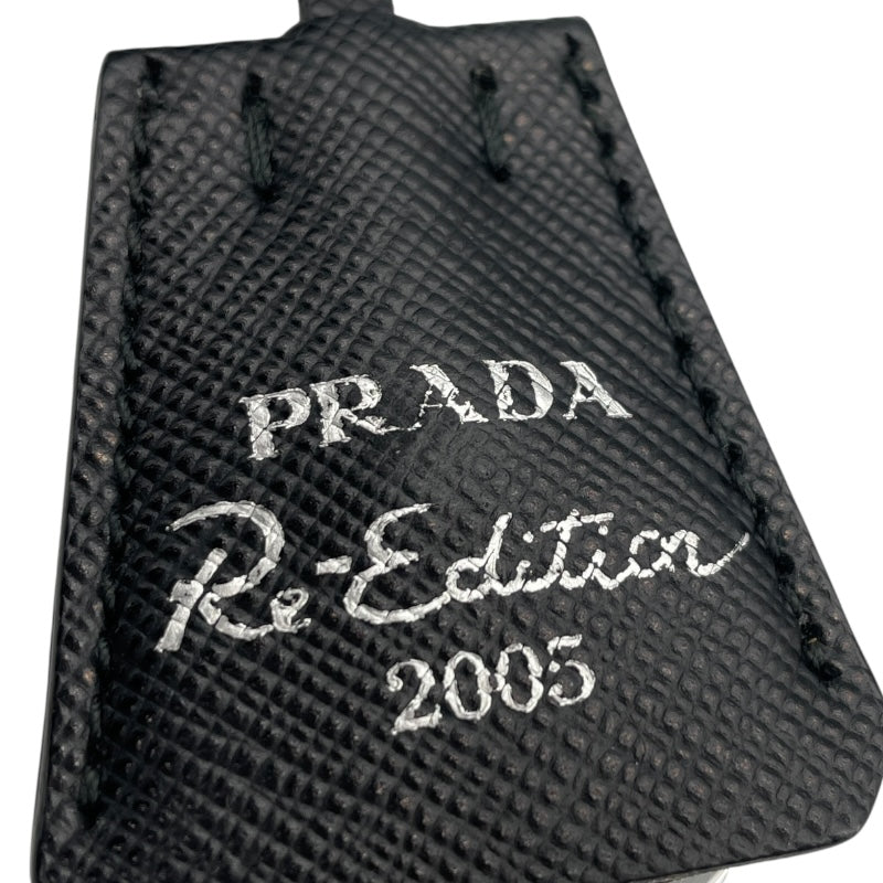 プラダ PRADA リエディションショルダー ブラック ナイロン レディース ショルダーバッグ