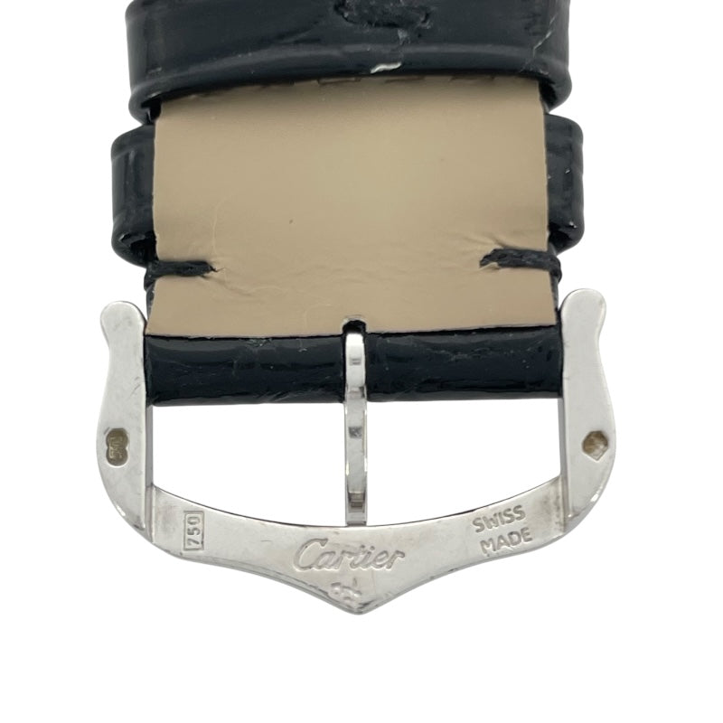 カルティエ Cartier タンク フランセーズ LM W5001156 シルバー K18WG メンズ 腕時計