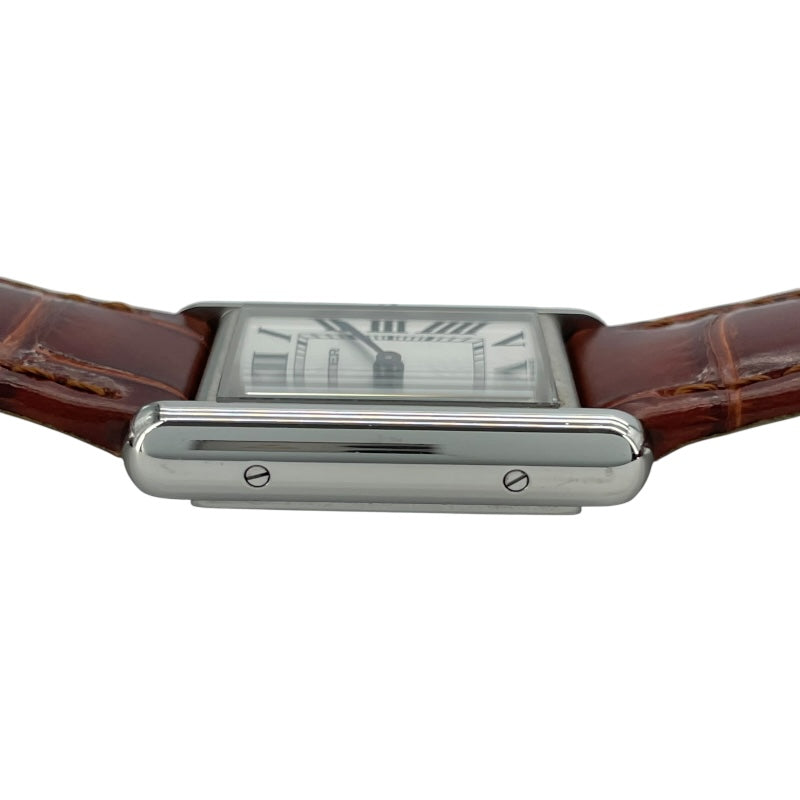 カルティエ Cartier タンクマスト SM WSTA0042 シルバー SS レディース 腕時計