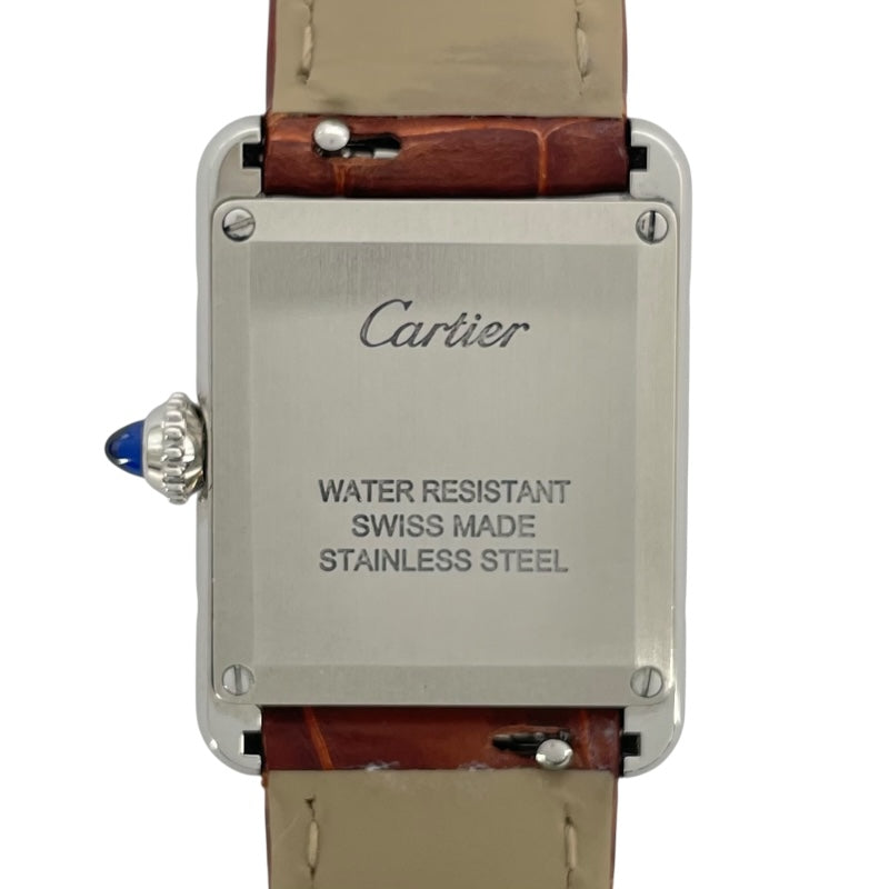 カルティエ Cartier タンクマスト SM WSTA0042 シルバー SS レディース 腕時計