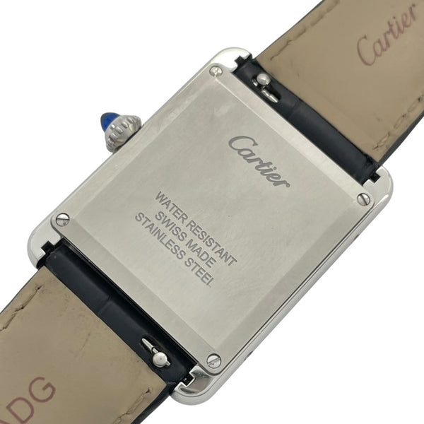 カルティエ Cartier タンクマストドゥカルディエLM WSTA0072 ブラック SS レディース 腕時計