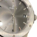 ウブロ HUBLOT クラシックフュージョン チタニウム レーシンググレー 511.NX.7071.LR グレー チタン 自動巻き メンズ 腕時計