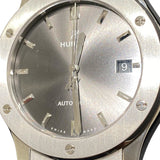 ウブロ HUBLOT クラシックフュージョン チタニウム レーシンググレー 511.NX.7071.LR グレー チタン 自動巻き メンズ 腕時計