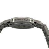 エルメス HERMES クリッパー CL4.210 ホワイト SS レディース 腕時計