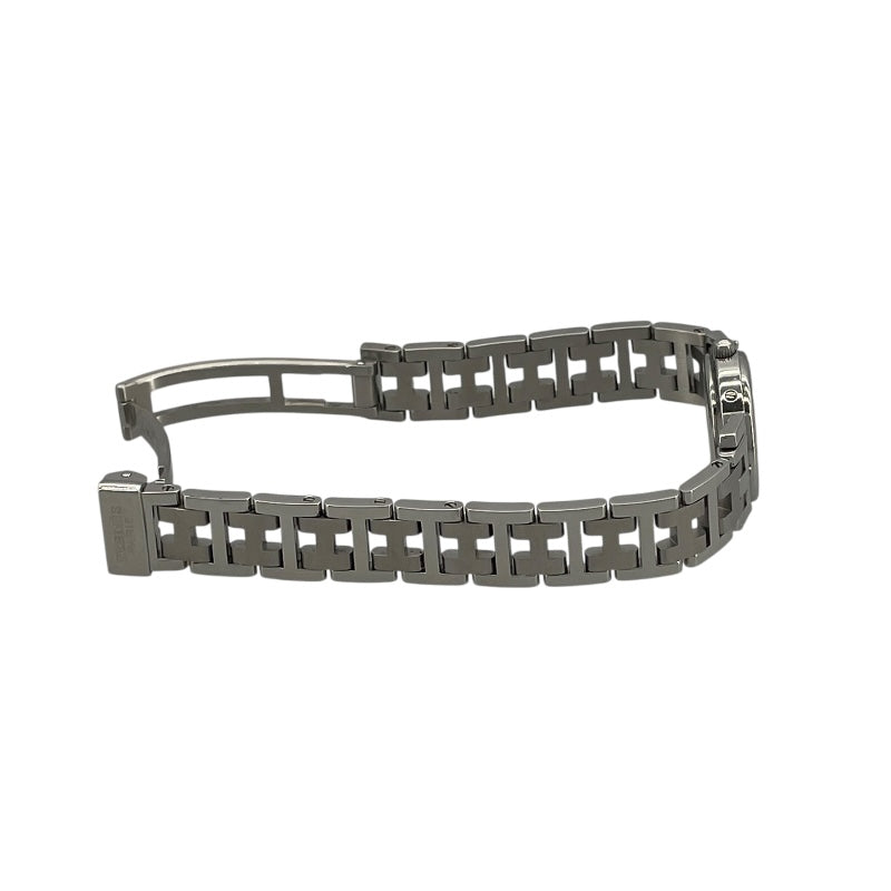 エルメス HERMES クリッパー CL4.210 ホワイト SS レディース 腕時計