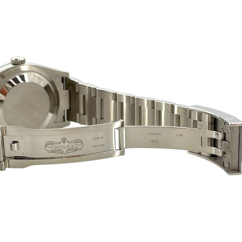 ロレックス ROLEX デイトジャスト36 126200 ブラック SS 自動巻き メンズ 腕時計