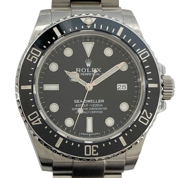 ロレックス ROLEX シードゥエラー 116600 ブラック SS メンズ 腕時計