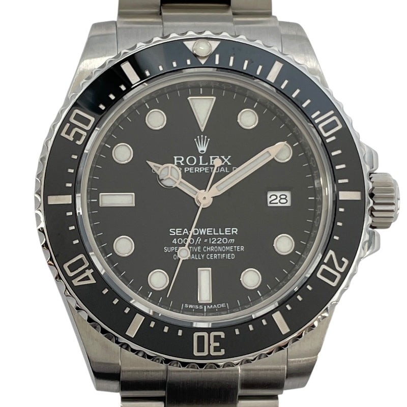 ロレックス ROLEX シードゥエラー 116600 ブラック SS メンズ 腕時計