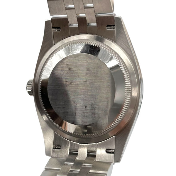 ロレックス ROLEX デイトジャスト36 フル―テッドモチーフ 126200 ブルー SS 自動巻き ユニセックス 腕時計