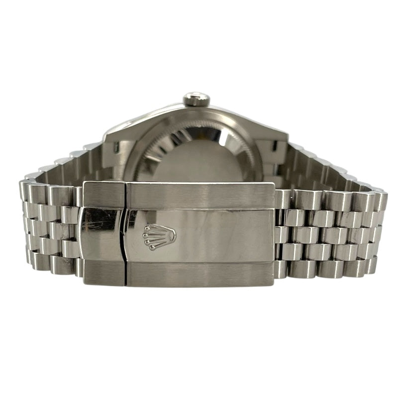 ロレックス ROLEX デイトジャスト36 フル―テッドモチーフ 126200 ブルー SS 自動巻き ユニセックス 腕時計