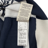 エルメス HERMES En Desordre Finesse シルクカーディガン 4E2727D6 ネイビー シルク レディース カーディガン