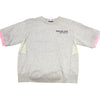 モンクレールグルノーブル MONCLER GRENOBLE ロゴTシャツ 8C000 グレー コットン コットン レディース 半袖Ｔシャツ