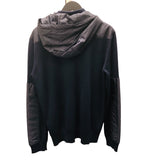 プラダ PRADA トライアングルロゴナイロン切替ブルゾン UMG107 ウール メンズ ブルゾン