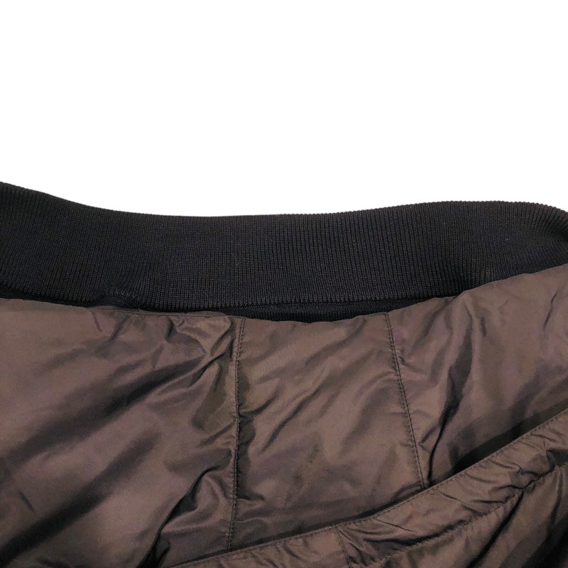 プラダ PRADA トライアングルロゴナイロン切替ブルゾン UMG107 ウール メンズ ブルゾン