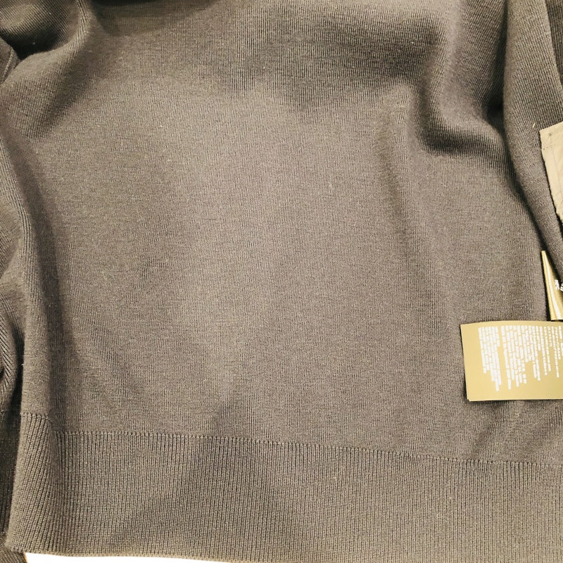 プラダ PRADA トライアングルロゴナイロン切替ブルゾン UMG107 ウール メンズ ブルゾン