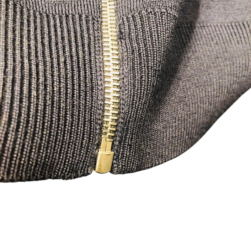 プラダ PRADA トライアングルロゴナイロン切替ブルゾン UMG107 ウール メンズ ブルゾン