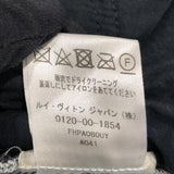 ルイ・ヴィトン LOUIS VUITTON ダミエ柄デニムパンツ FHPA080UY ブルー コットン レディース デニムパンツ