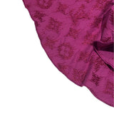 ルイ・ヴィトン LOUIS VUITTON モノグラム柄フリルトップス ピンク コットン レディース タンクトップ