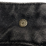 シャネル CHANEL マトラッセキルティングデニムパンツ P44333 ブラック デニム レディース デニムパンツ