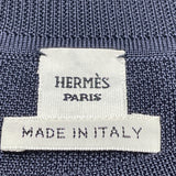 エルメス HERMES BRIDES de GALA　ツイルレーヌニットセーター 5E2831 ネイビー シルク レディース セーター