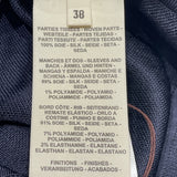 エルメス HERMES BRIDES de GALA　ツイルレーヌニットセーター 5E2831 ネイビー シルク レディース セーター