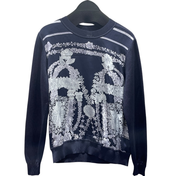 エルメス HERMES BRIDES de GALA　ツイルレーヌニットセーター 5E2831 ネイビー シルク レディース セーター
