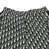 クリスチャン・ディオール Christian Dior オブリーク総柄ショートパンツ 117P21A2970 ネイビー ポリエステル レディース ショートパンツ