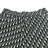 クリスチャン・ディオール Christian Dior オブリーク総柄ショートパンツ 117P21A2970 ネイビー ポリエステル レディース ショートパンツ