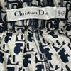クリスチャン・ディオール Christian Dior オブリーク総柄ショートパンツ 117P21A2970 ネイビー ポリエステル レディース ショートパンツ
