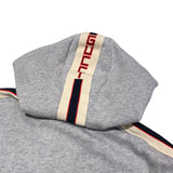 グッチ GUCCI ロゴテクニカルジップパーカー 497250 グレー コットン メンズ パーカー
