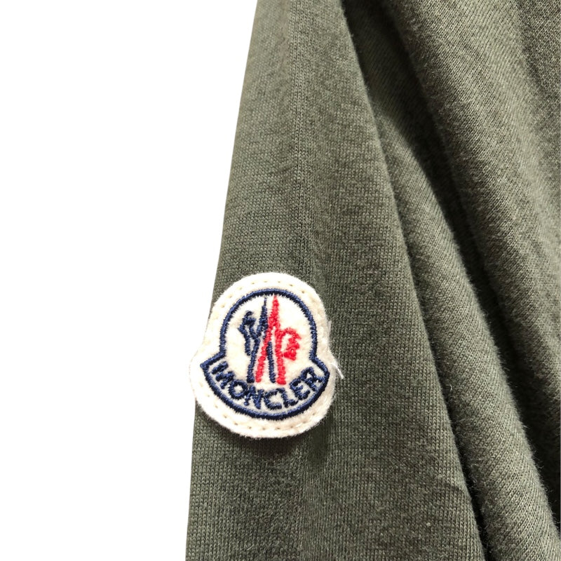 モンクレール MONCLER ABITO ショートスリーブワンピース 81718 グリーン コットン レディース ワンピース