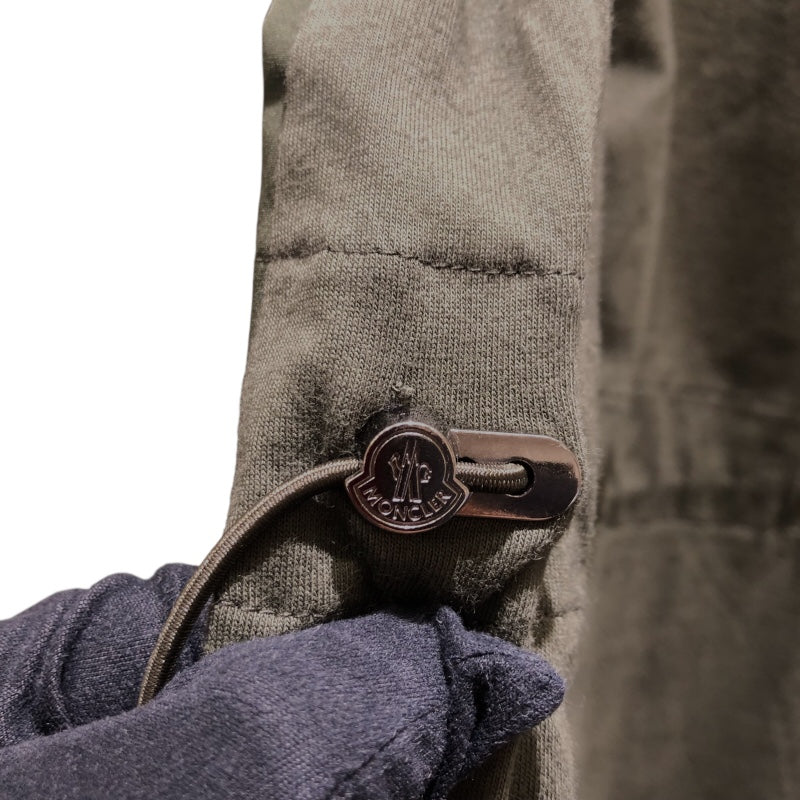 モンクレール MONCLER ABITO ショートスリーブワンピース 81718 グリーン コットン レディース ワンピース