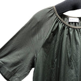 モンクレール MONCLER ABITO ショートスリーブワンピース 81718 グリーン コットン レディース ワンピース