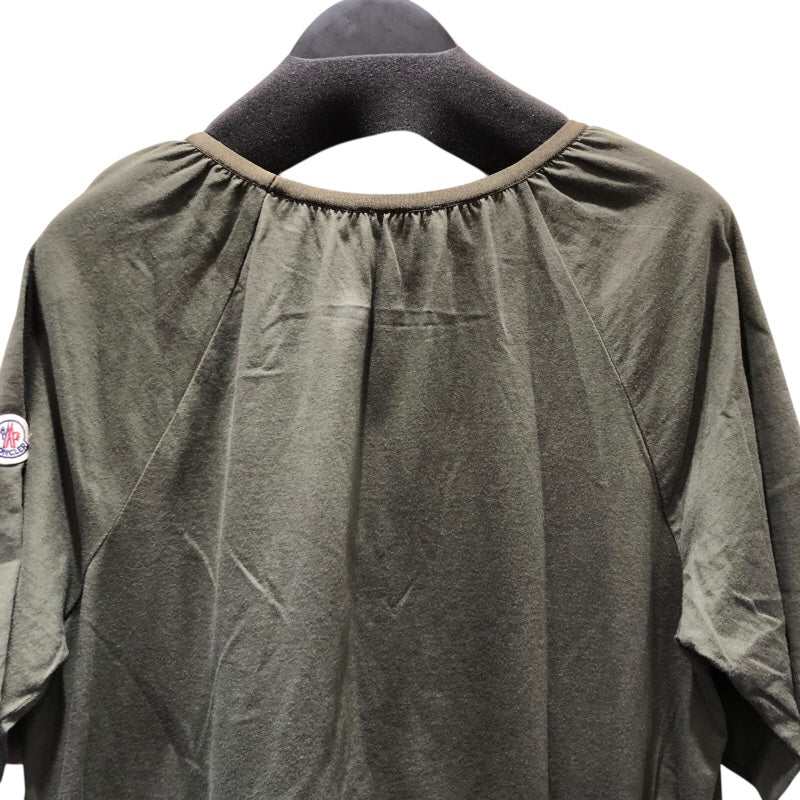 モンクレール MONCLER ABITO ショートスリーブワンピース 81718 グリーン コットン レディース ワンピース