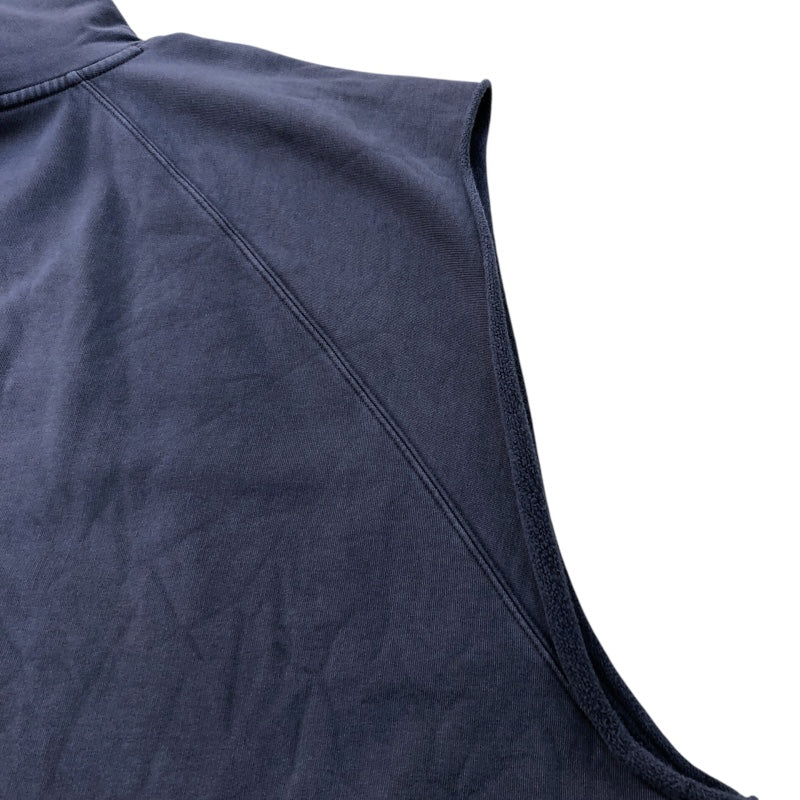 バレンシアガ BALENCIAGA ロゴプリントノースリーブスウェットパーカー 697875 コットン メンズ パーカー