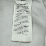 バーバリー BURBERRY ロゴ刺繍Tシャツ 8057529 ホワイト コットン メンズ 半袖Ｔシャツ