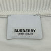バーバリー BURBERRY ロゴ刺繍Tシャツ 8057529 ホワイト コットン メンズ 半袖Ｔシャツ