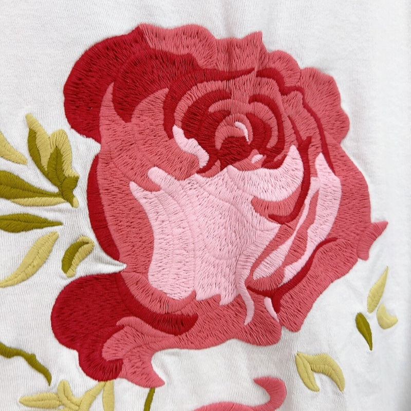 クリスチャン・ディオール Christian Dior ロゴプリントTシャツ 243J685A0677 ホワイト コットン メンズ 半袖Ｔシャツ