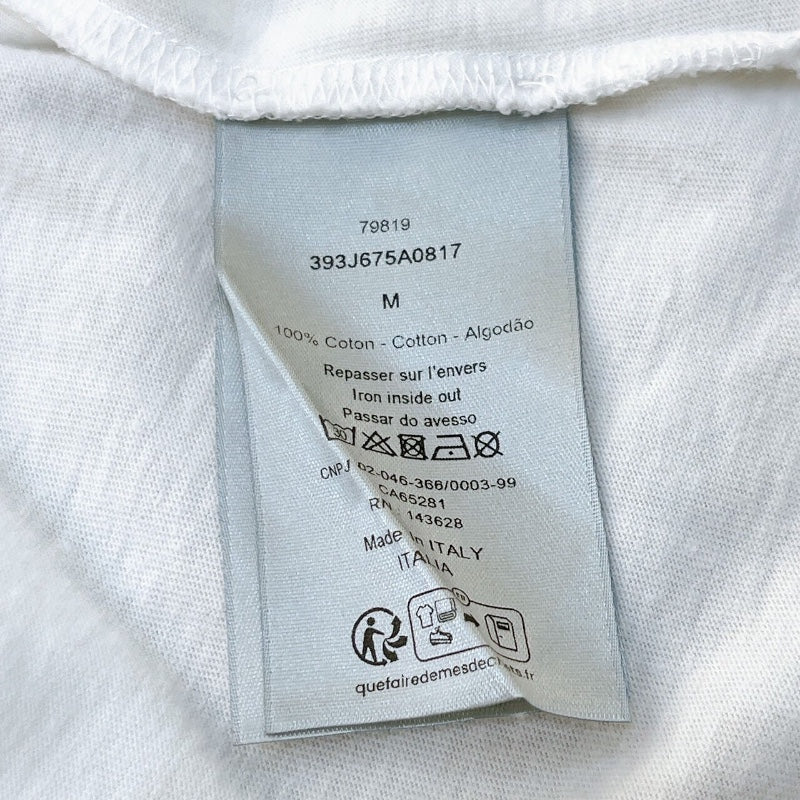 クリスチャン・ディオール Christian Dior ロゴプリント長袖シャツ 393J675A0817 コットン メンズ 長袖Ｔシャツ