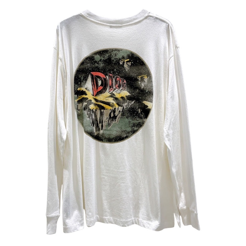 クリスチャン・ディオール Christian Dior ロゴプリント 長袖Tシャツ