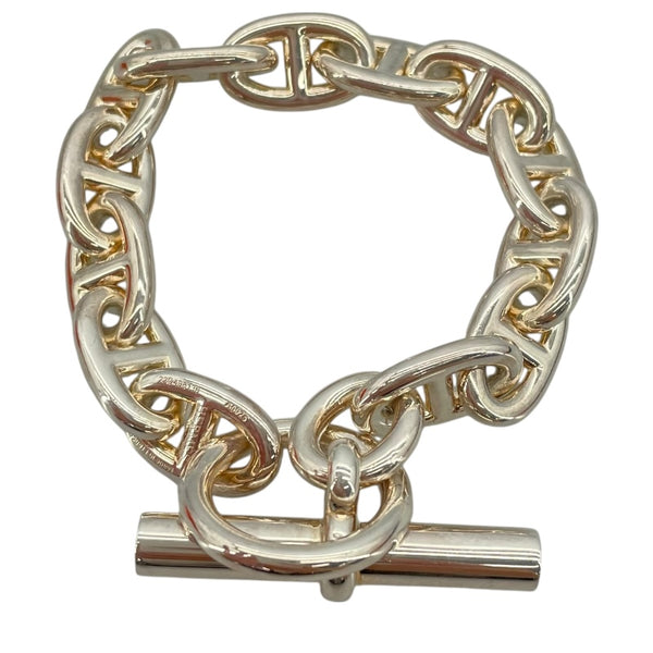 エルメス HERMES シェーヌダンクルブレスMM 13コマ シルバー SV925 アクセサリー