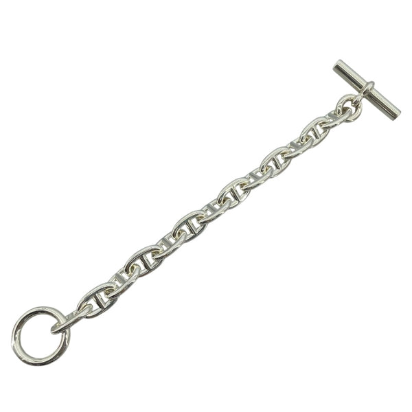 エルメス HERMES シェーヌダンクルブレスMM　12コマ シルバー Ag925 アクセサリー