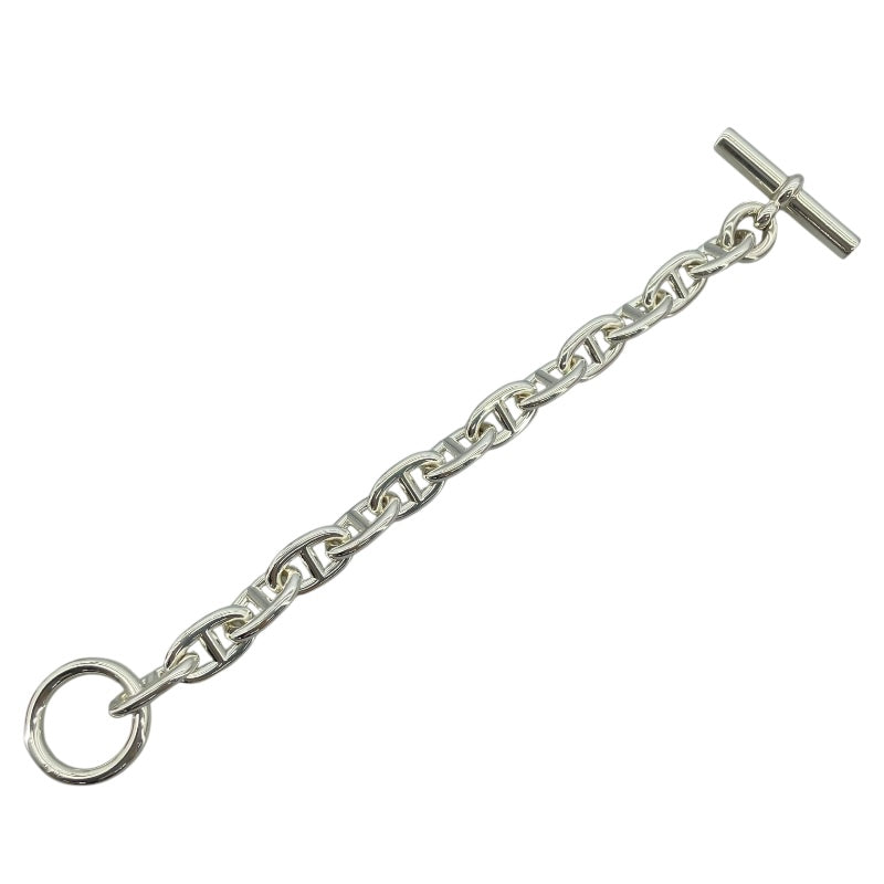 エルメス HERMES シェーヌダンクルブレスMM　12コマ シルバー Ag925 アクセサリー