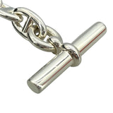 エルメス HERMES シェーヌダンクルブレスMM　12コマ シルバー Ag925 アクセサリー