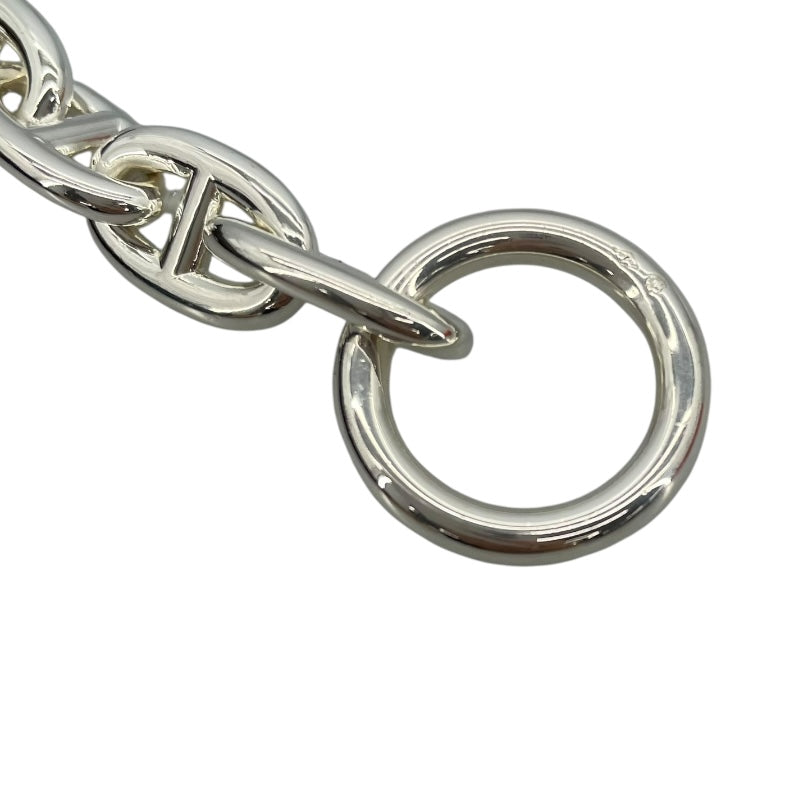 エルメス HERMES シェーヌダンクルブレスMM　12コマ シルバー Ag925 アクセサリー