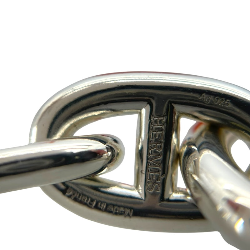 エルメス HERMES シェーヌダンクルブレスMM　12コマ シルバー Ag925 アクセサリー