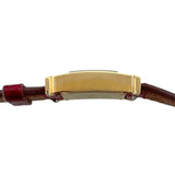 エルメス HERMES Hウォッチ ミニ ホワイトシェル HH1.185 ホワイト K18YG レディース 腕時計