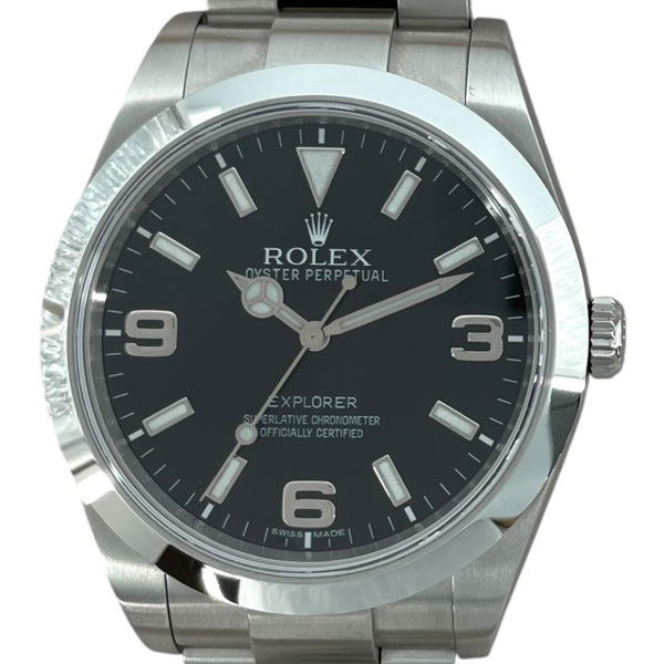 ロレックス ROLEX エクスプローラー1 214270 ブラック SS メンズ 腕時計